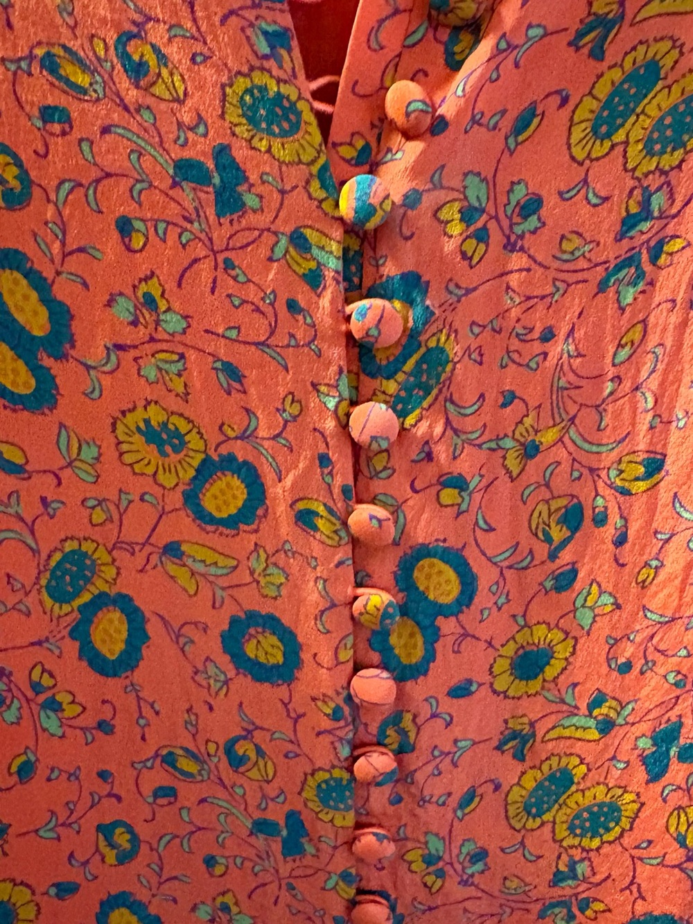 Sezane Sollie Dress - Vintage print - Picture 3 of 4